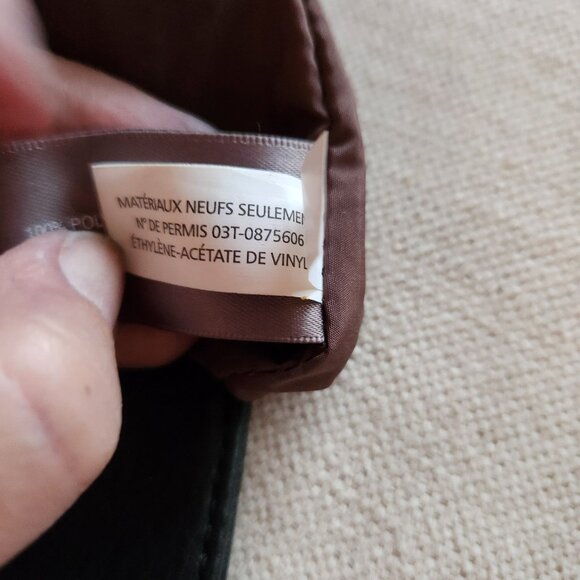 🇨🇦 Matt & Nat Black Vegan Leather Handbag/Clutch/Hobo – EUC - Picture 11 of 12